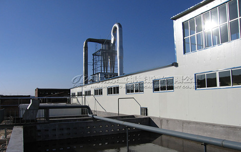 Projet d'usine de transformation d'amidon de patate douce de 100 tpj à Chongqing, Chine
