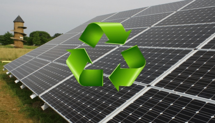 Recyclage de panneaux solaires photovoltaïques