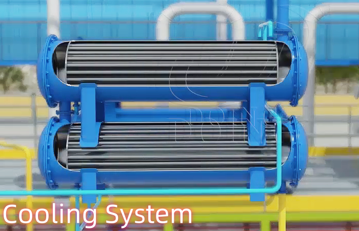 équipement de raffinage d'huile de pneus en diesel aux Philippines