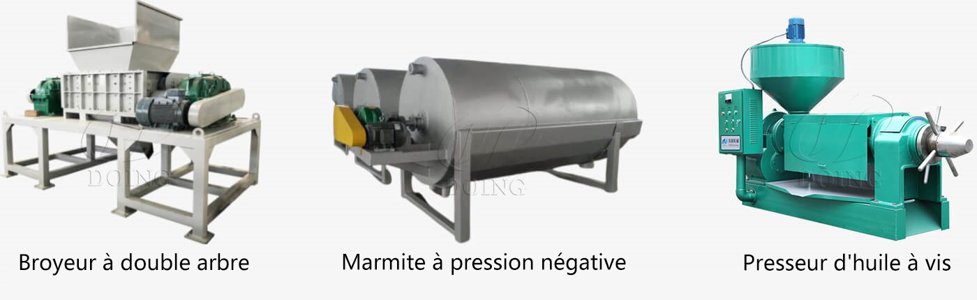 Machine de raffinage d'huile comestible animale