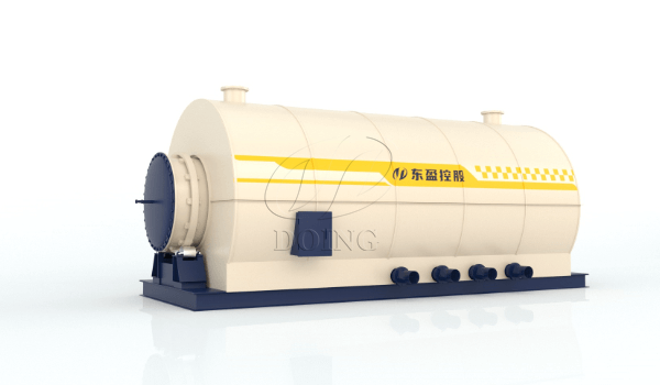 Waste tire refining equipment