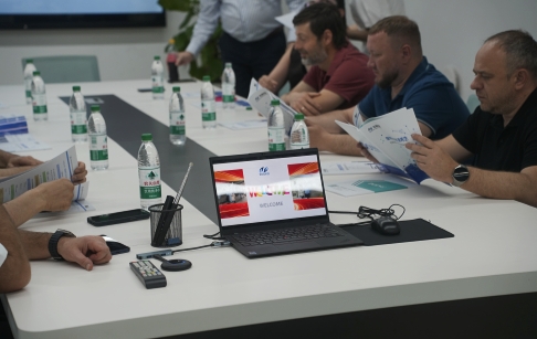 Visite de la Tyre Recycling Industry Association chez Doing Company