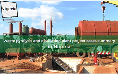 Projets d'usines de distillation par pyrolyse des déchets de marque DOING installés au Nigeria