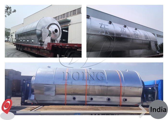 Usine de pyrolyse de plastique en fioul