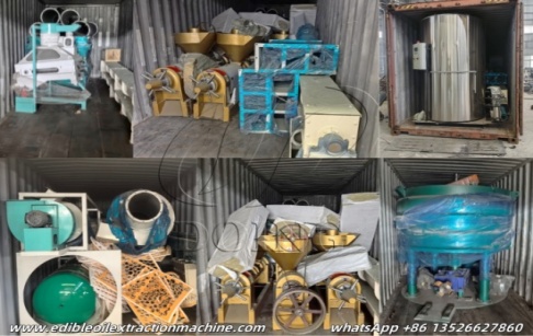 Les machines de fabrication d huile d arachide de 50 t/j produites par Henan Glory Company ont été expédiées avec succès au Soudan.