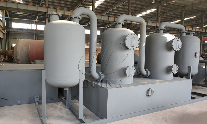 Solution de traitement de la carbonisation de la biomasse