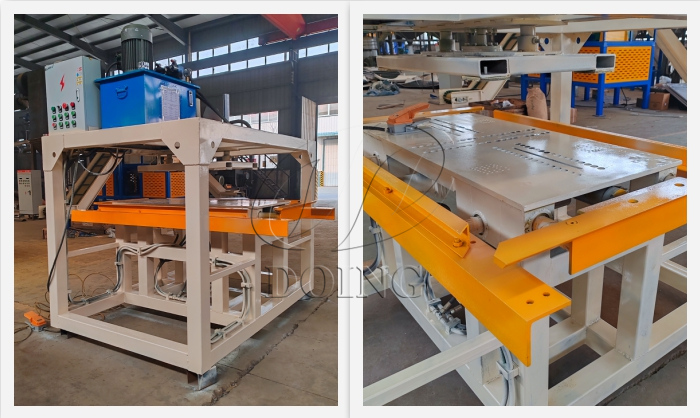 Machine de retrait des cadres en aluminium de panneaux photovoltaïques