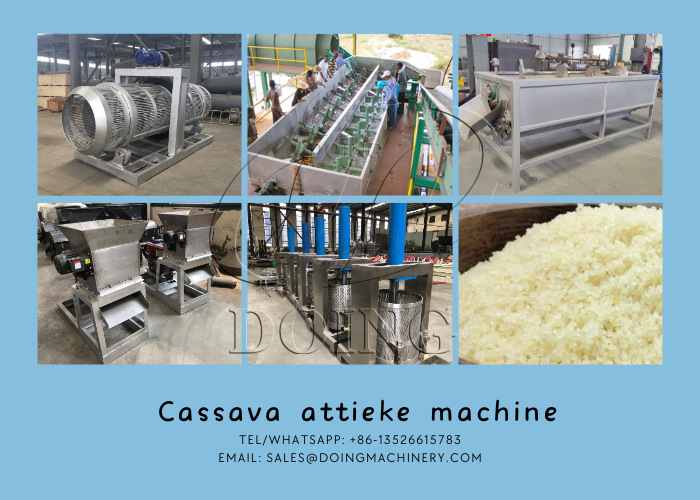 Ligne de production Attieke