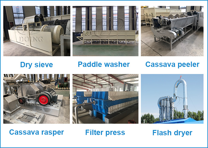  machine de transformation de la farine de manioc