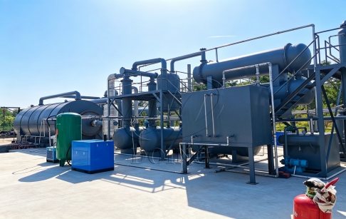 DOING Company collabore avec un client éthiopien sur une solution complète de pyrolyse de pneus usagés