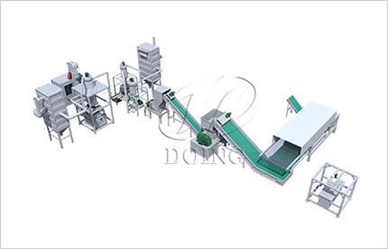 Machine de recyclage de panneaux solaires